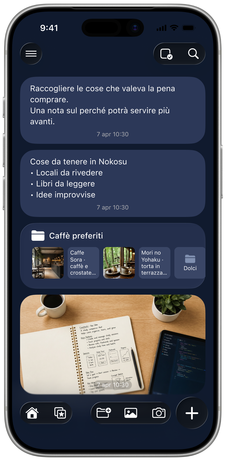 Tema Blu notte